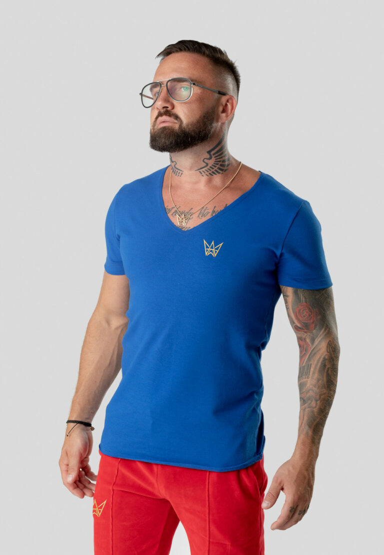 T-shirt Neckline Blue Official Tres Amigos Blue