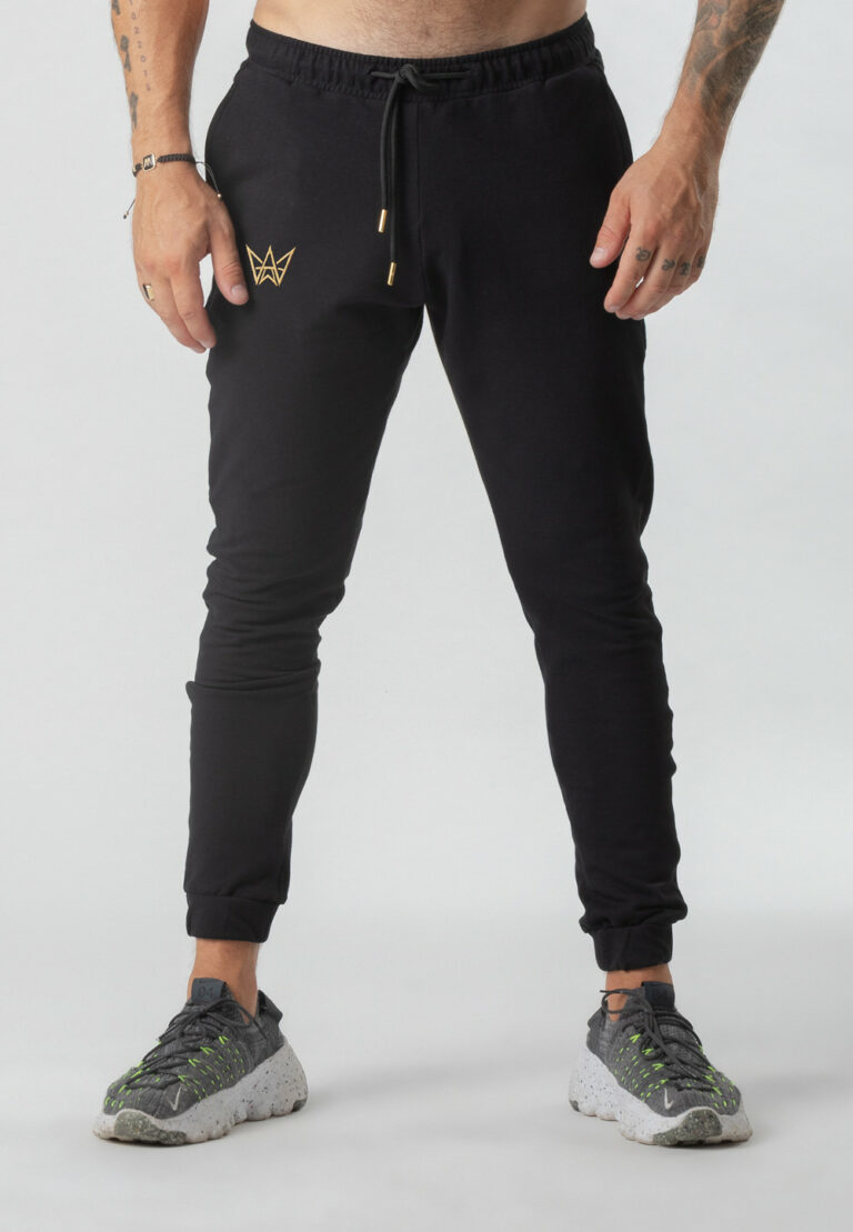 Black Tres Amigos Training Sports Sweatpants