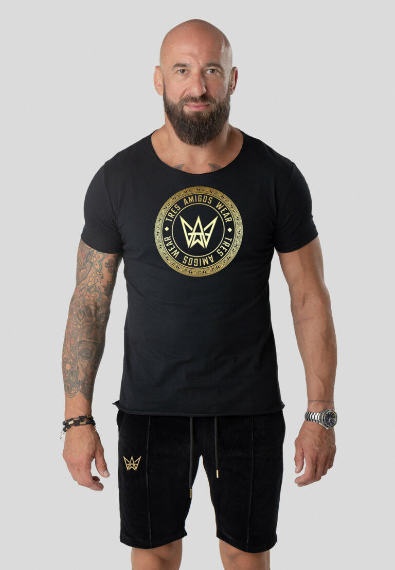 Official Tres Amigos Warrior Black T-shirt