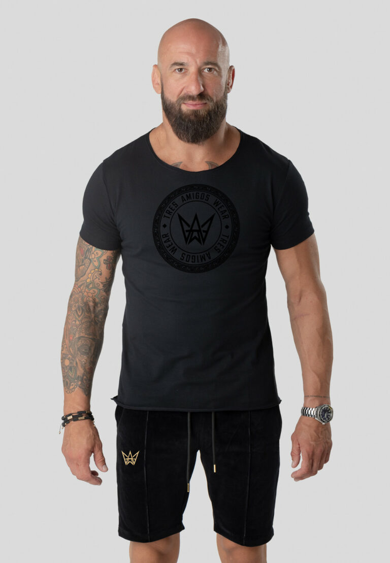 Official Tres Amigos Warrior Black T-shirt