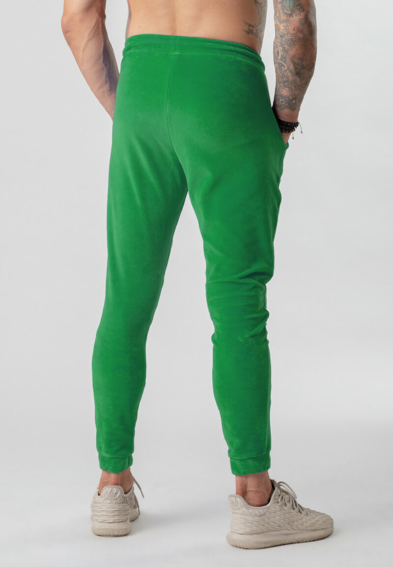 Green Velvet Sweatpants Tres Amigos Velvet