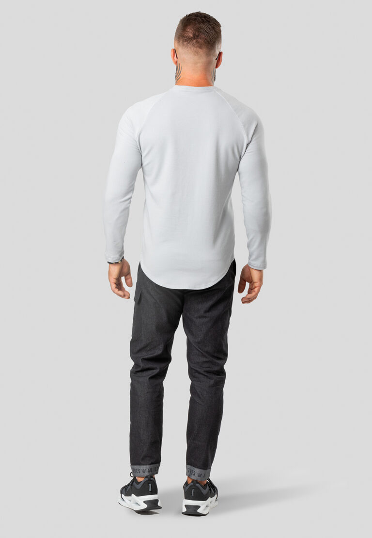 Longsleeve Raglan Sweatshirt Gray