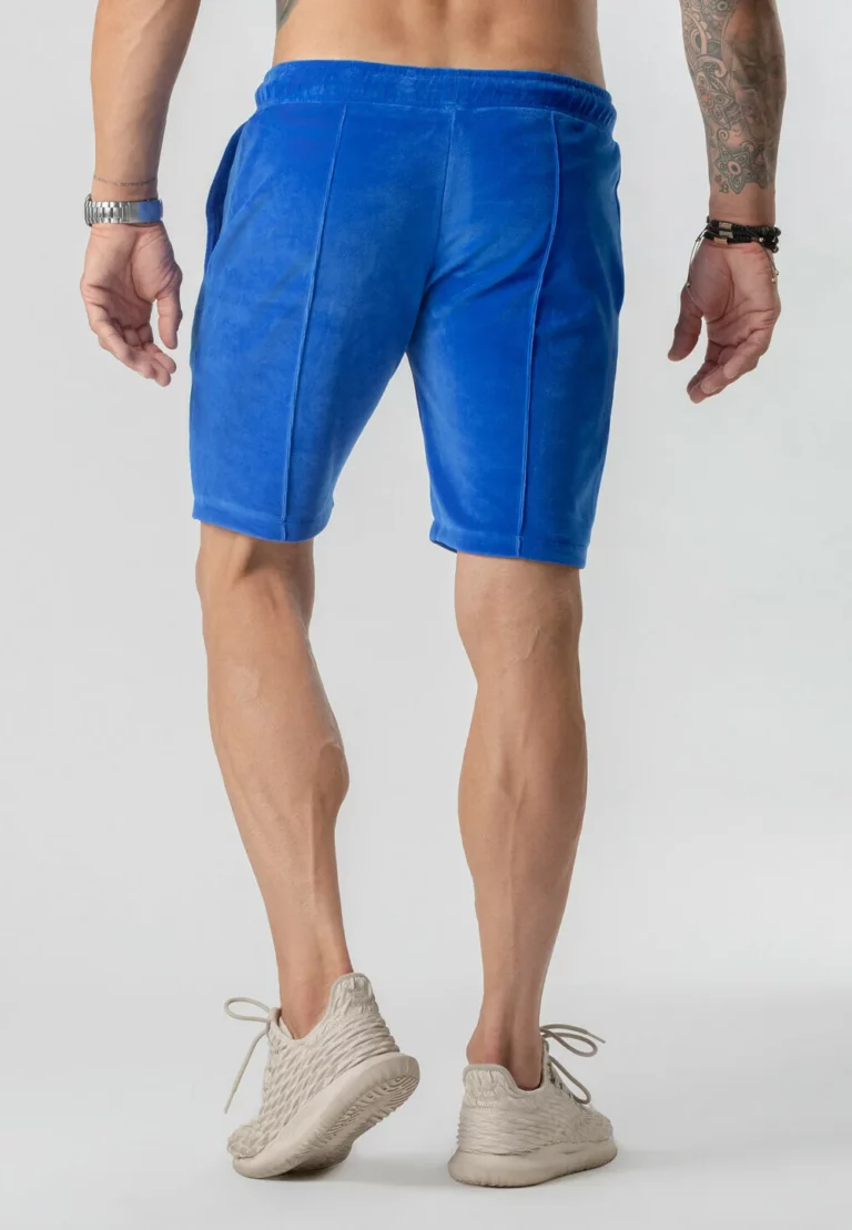 Velor Kantka Shorts Blue TREAS AMIGOS